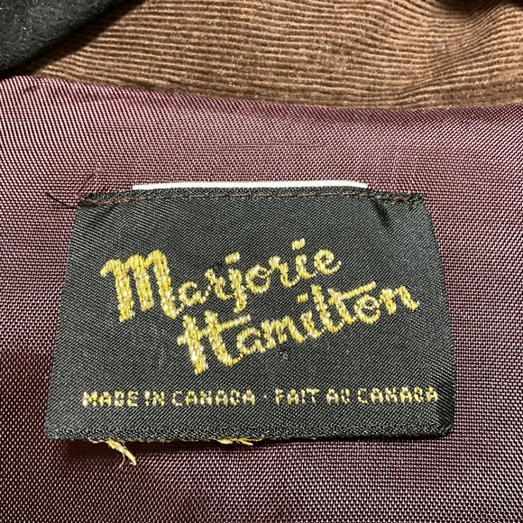 MARJORIE HAMILTON 100% Cotton Corduroy Button Front Shirt Dress Fully Lined Sz14 - Picture 5 of 11